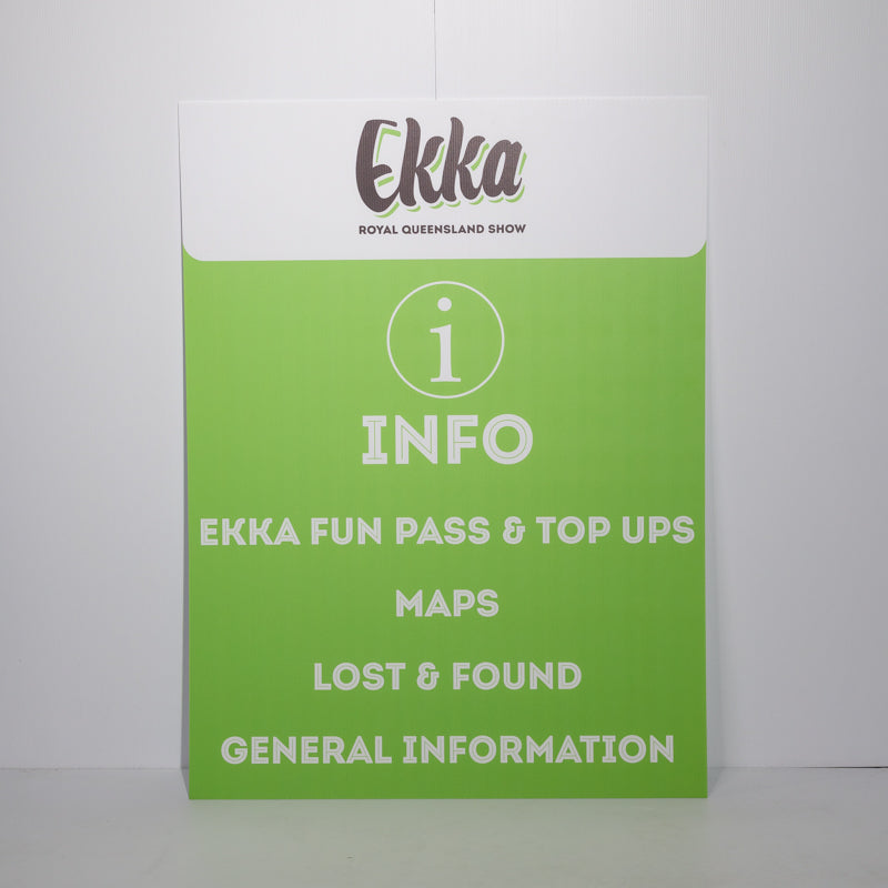 (Copy - TEST) Corflute Sign - 600mm x 900mm