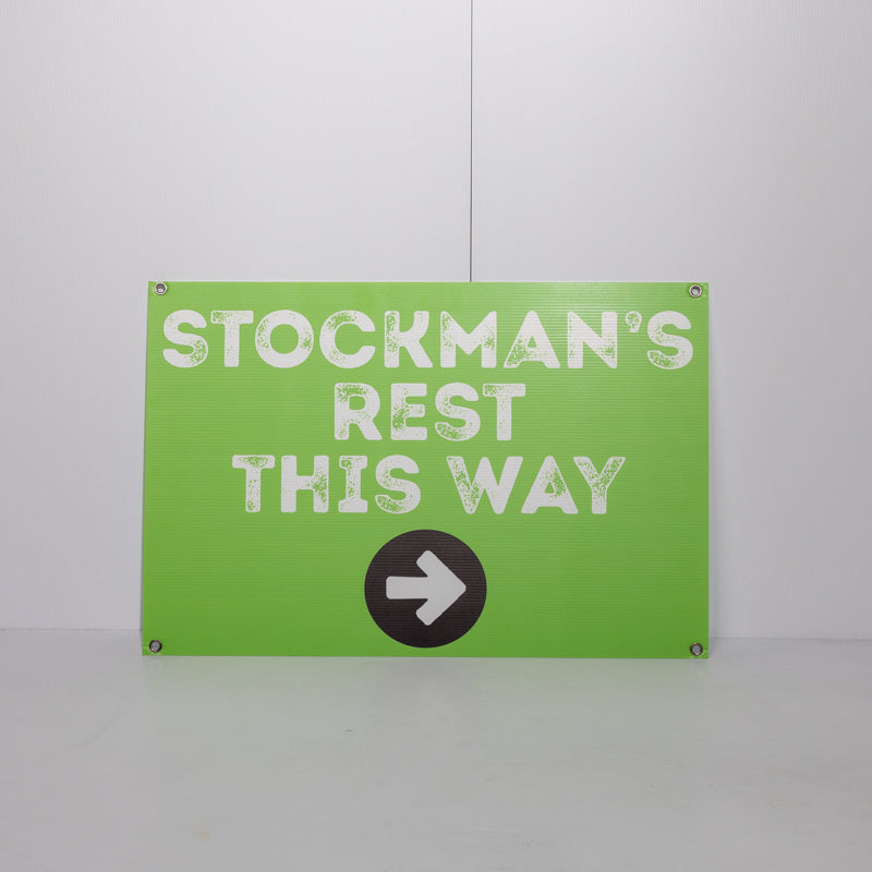 Corflute Sign - 1200mm x 900mm