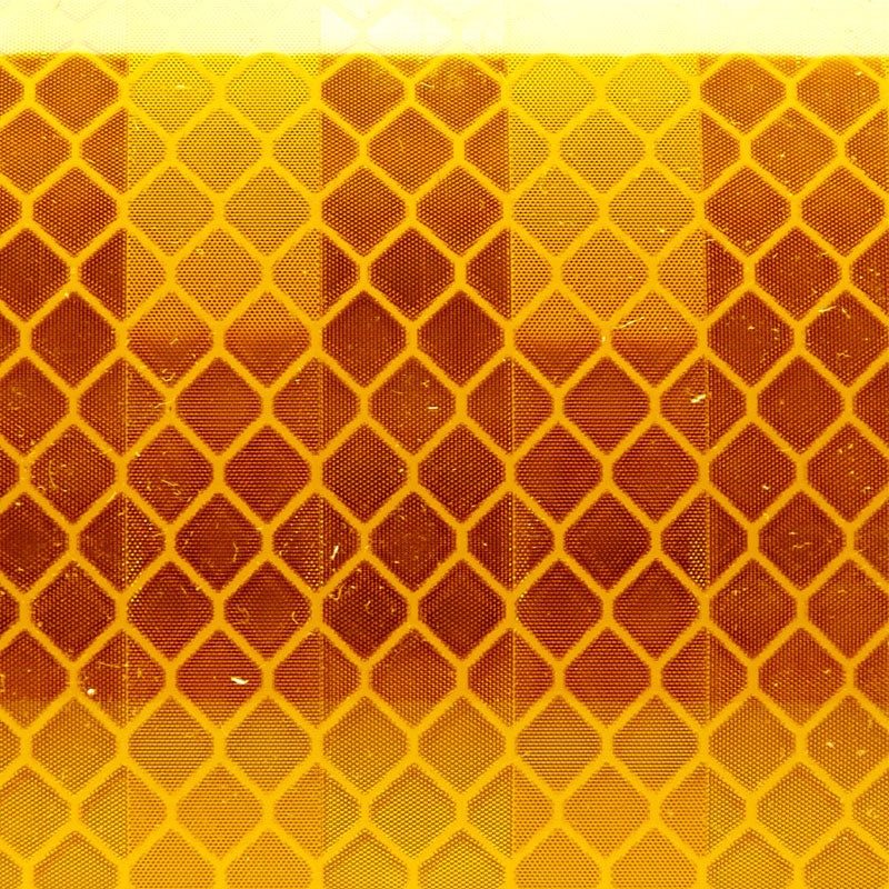 Close-up of 3M Diamond Series, 3M Reflective Tape