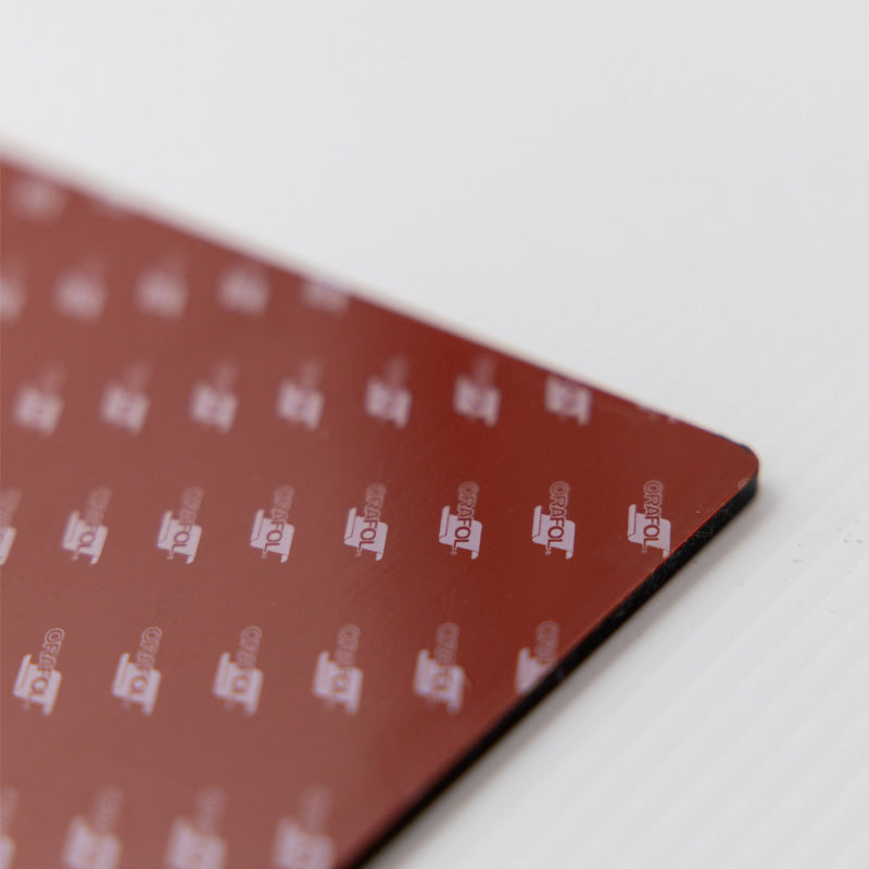 Orafol High Tac Adhesive for mounting of Braille and Tactile Signage