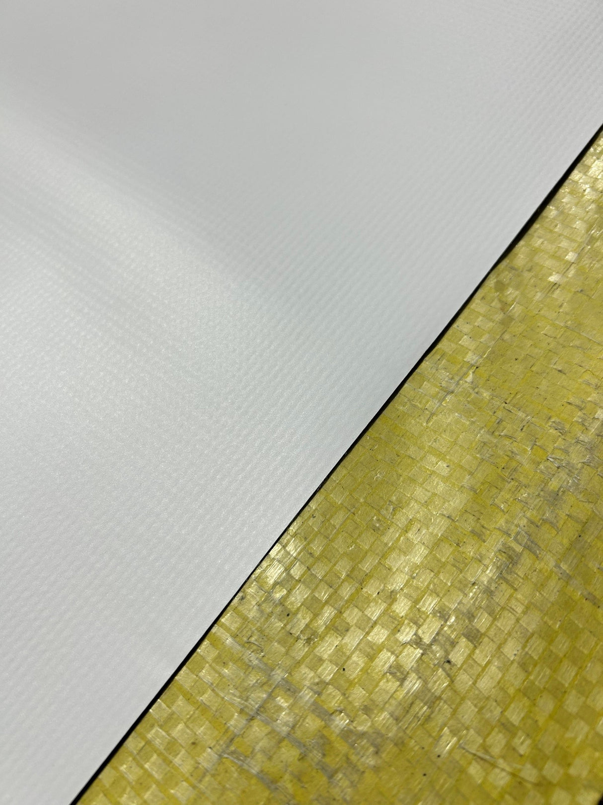 Close up view of a vinyl banner - SS Signs Online Store - Design your own custom vinyl banner