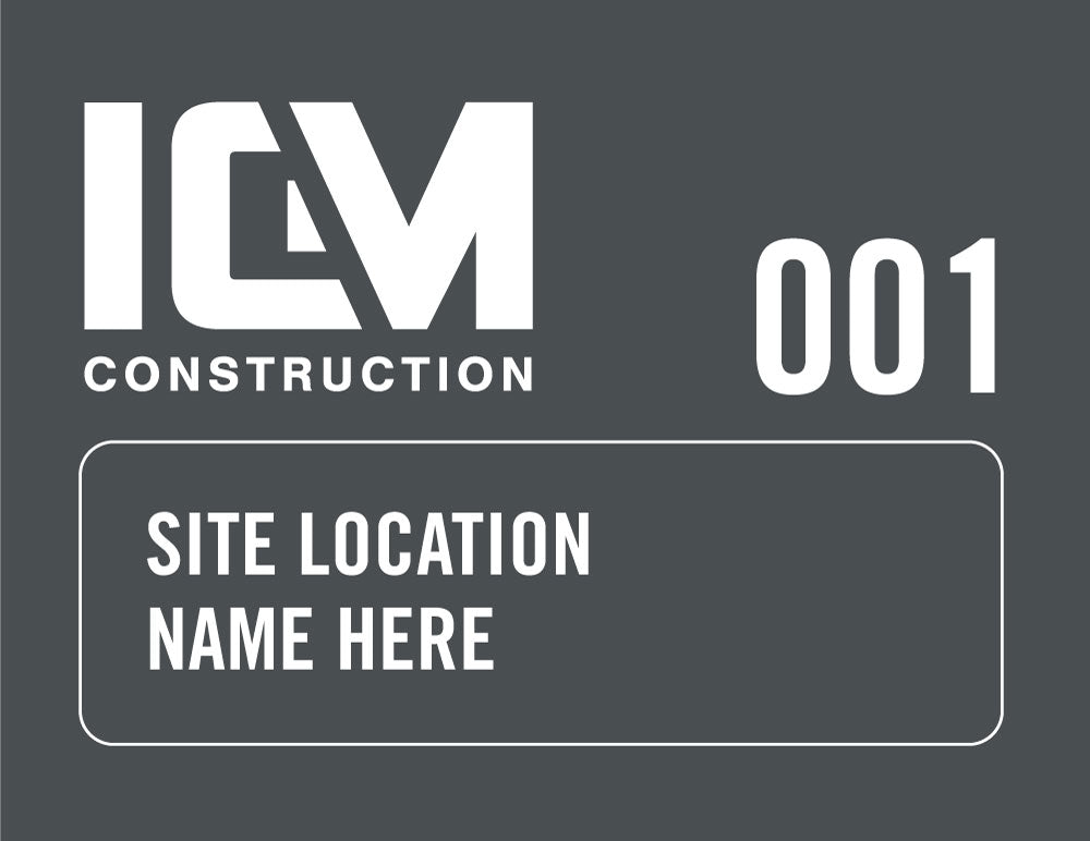 ICM - Site Signage Catalogue