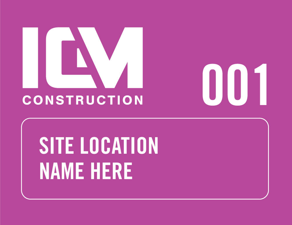 ICM - Site Signage Catalogue