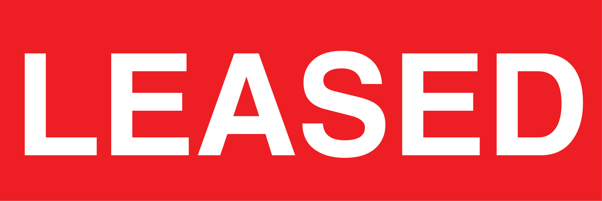 LEASED Sticker