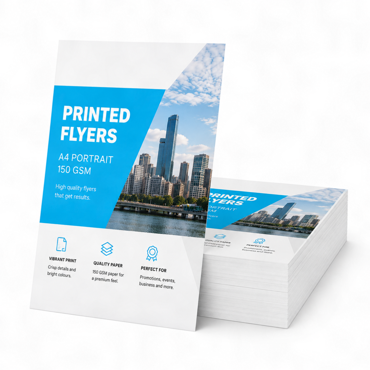 Printed Flyers Landscape A4 150 GSM