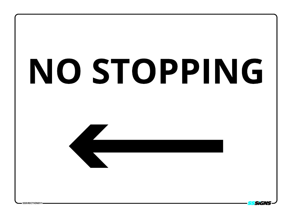 No Stopping - LEFT - SSDirection011