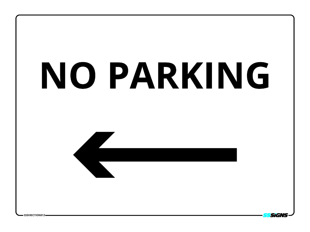 No Parking - LEFT - SSDirection013