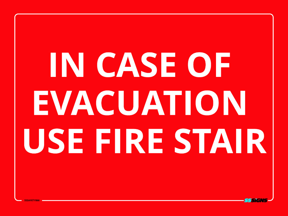 Evacuation - Use Fire Stair - SSSafety066