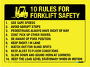 Rules For Forklift Safety - SSSafety075