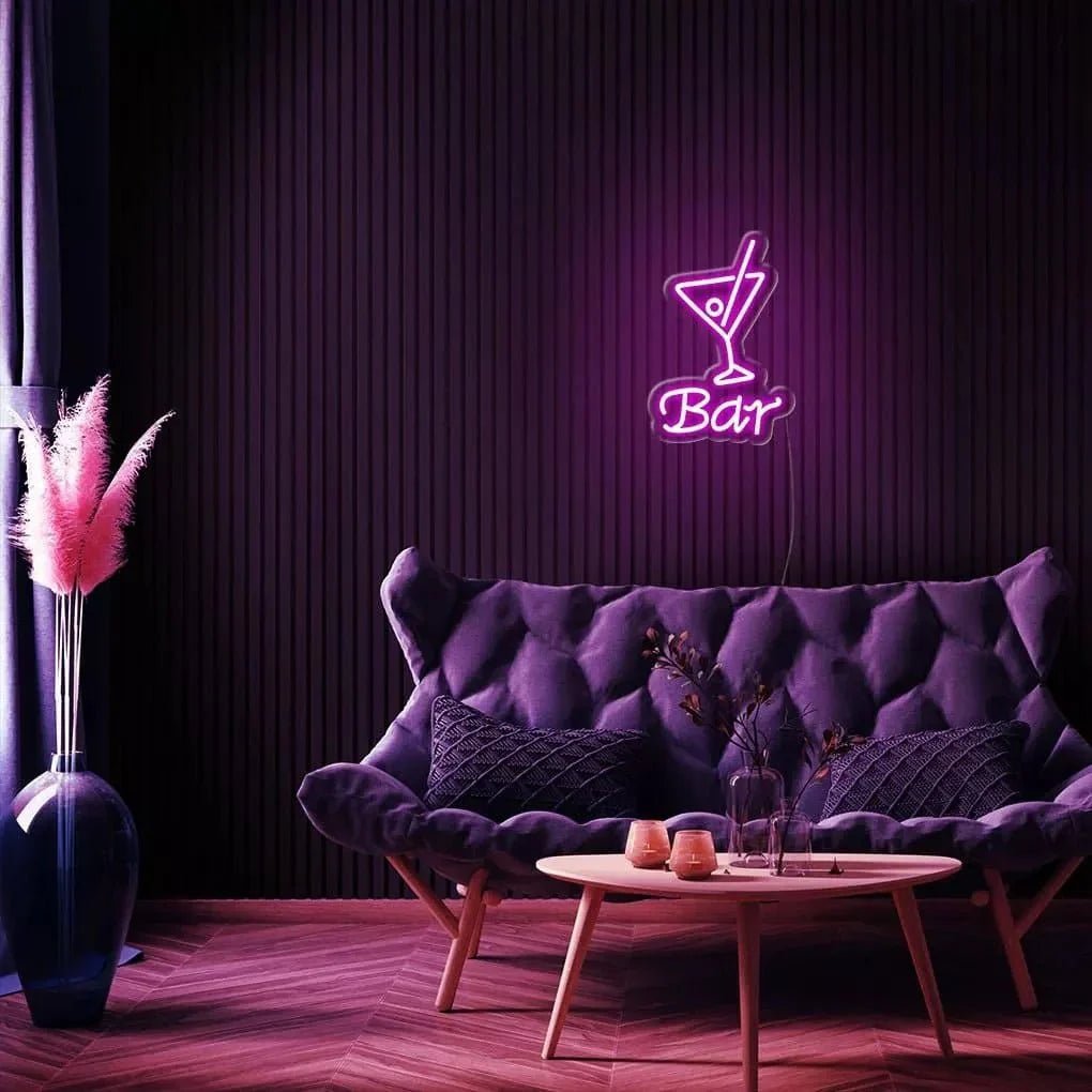 "Bar Martini" Neon Sign - SS Signs Online