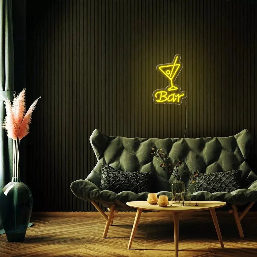 "Bar Martini" Neon Sign - SS Signs Online