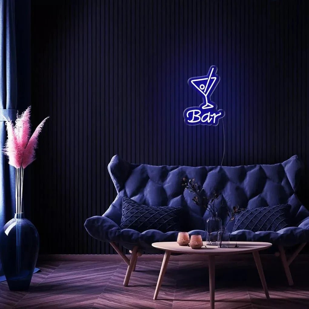"Bar Martini" Neon Sign - SS Signs Online