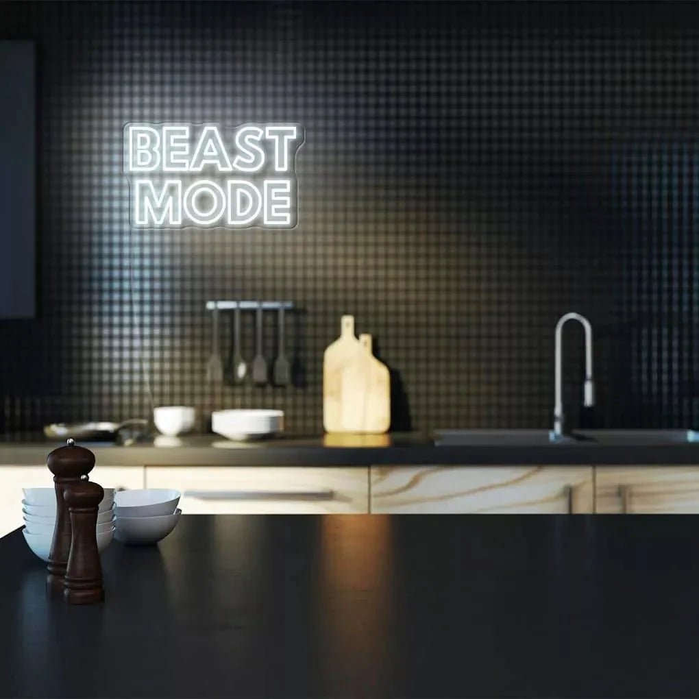 "Beast Mode" Neon Sign - SS Signs Online