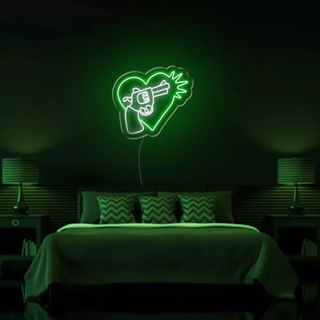 "Broken Heart" Neon Sign - SS Signs Online