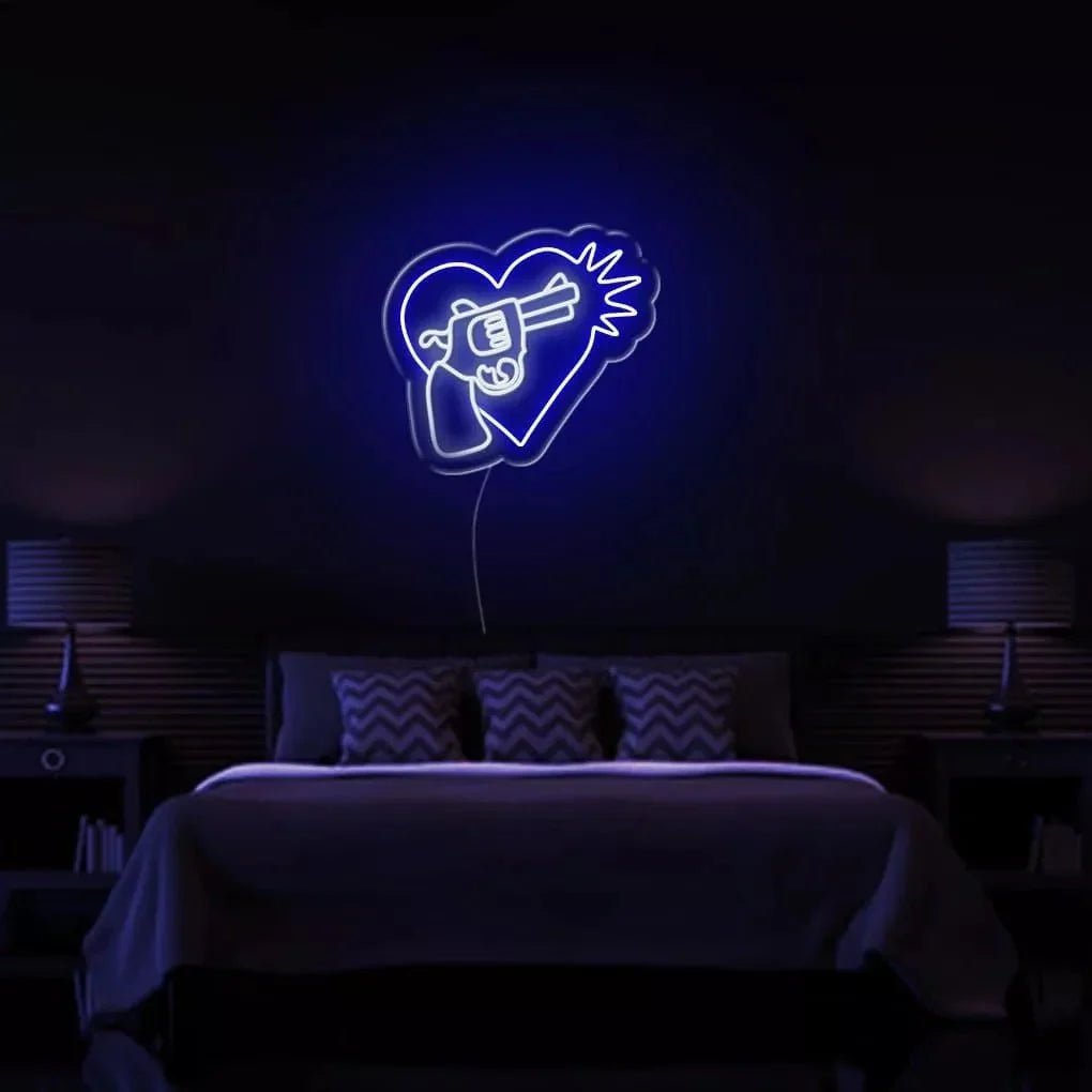 "Broken Heart" Neon Sign - SS Signs Online