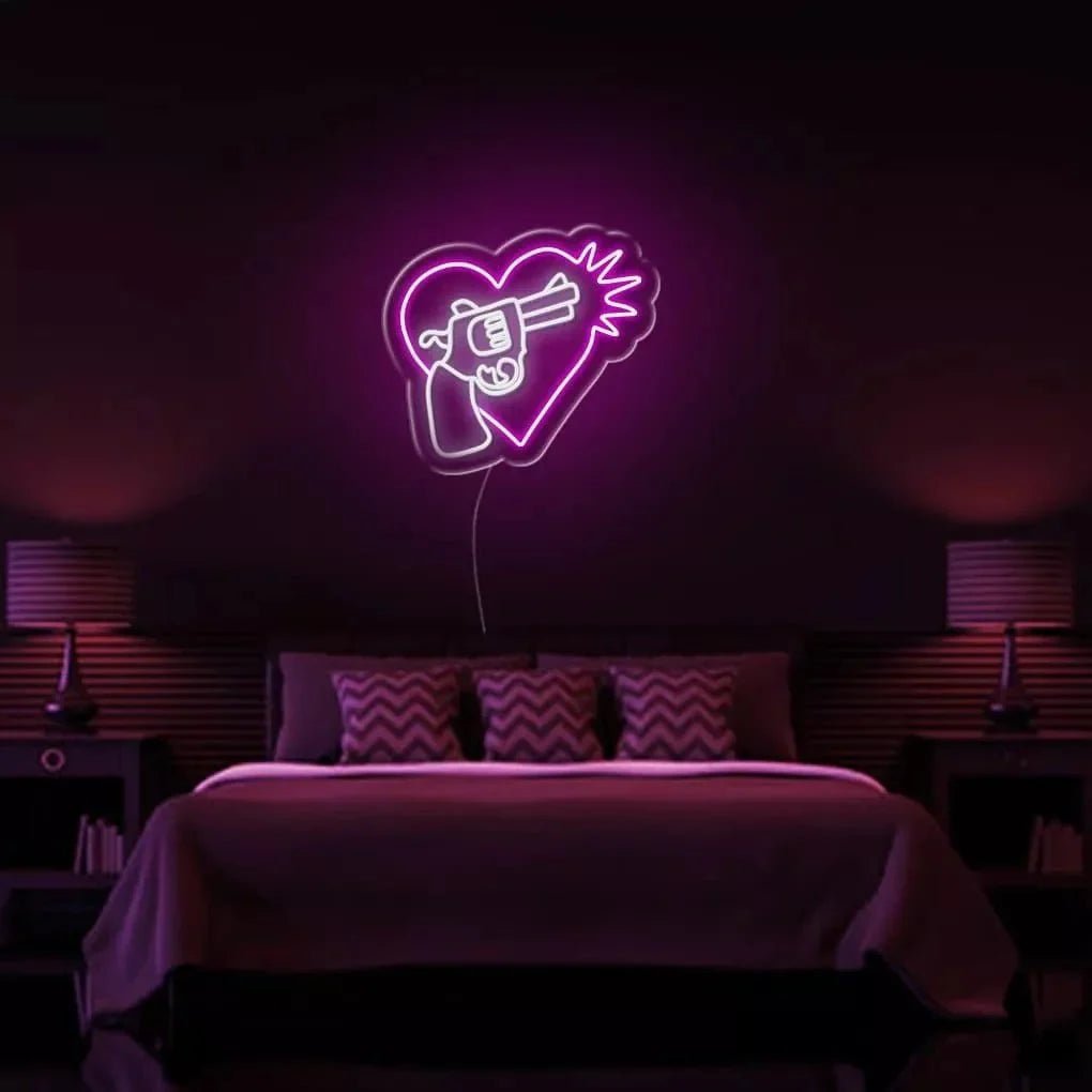 "Broken Heart" Neon Sign - SS Signs Online