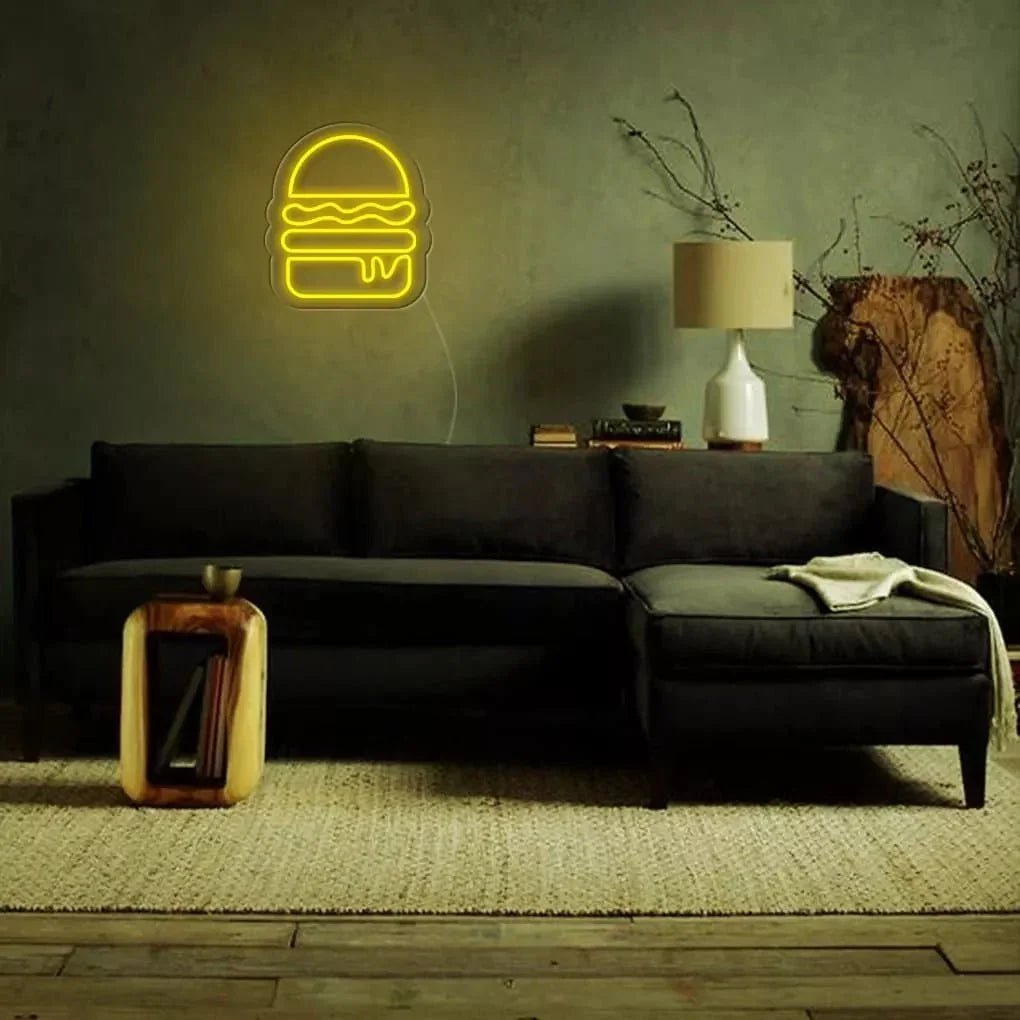 "Burger" Neon Sign - SS Signs Online