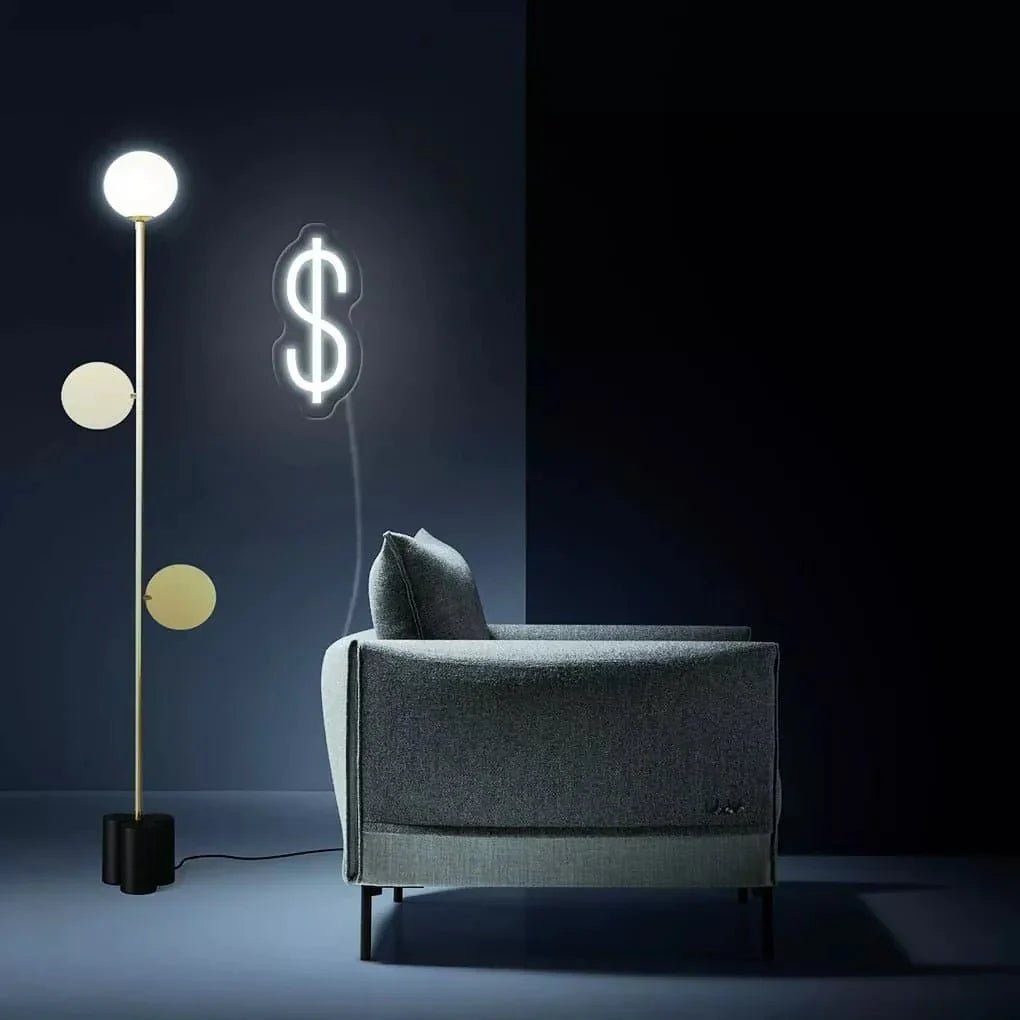 "Dollar" Neon Sign - SS Signs Online