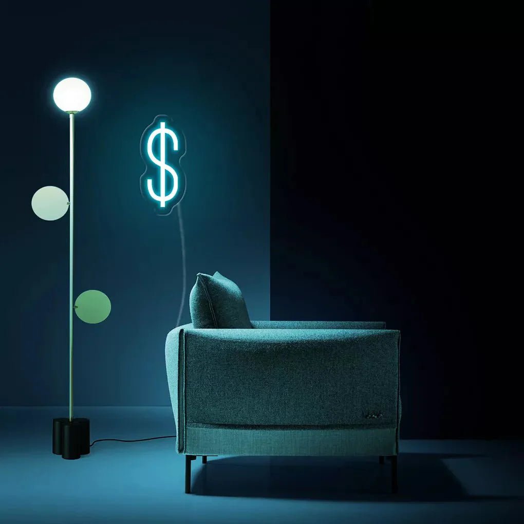 "Dollar" Neon Sign - SS Signs Online
