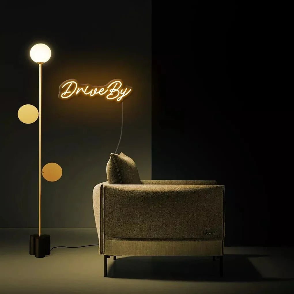 "Drive By" Neon Sign - SS Signs Online