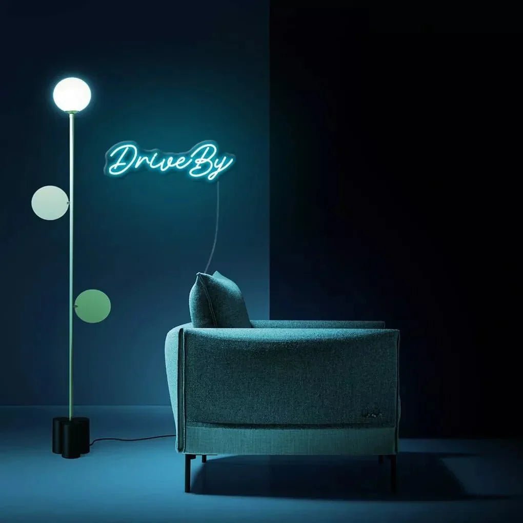 "Drive By" Neon Sign - SS Signs Online