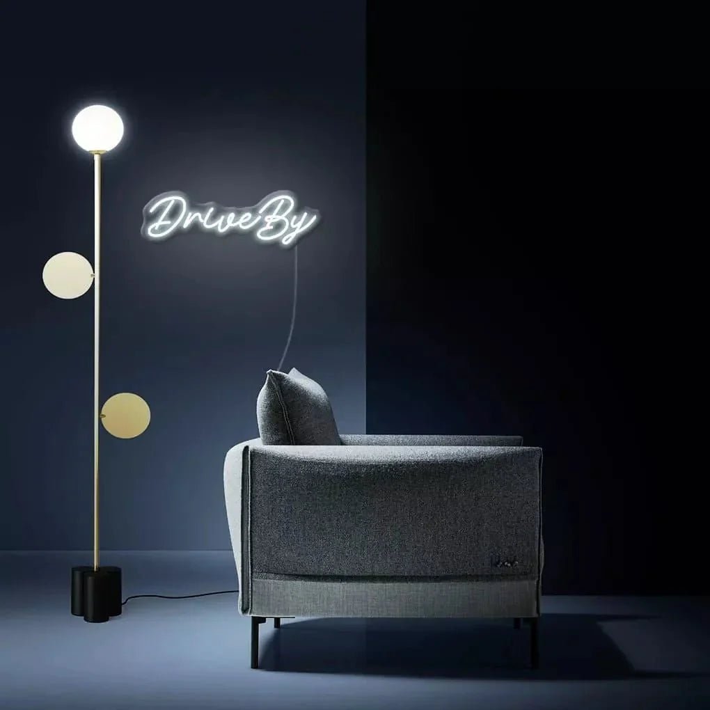 "Drive By" Neon Sign - SS Signs Online