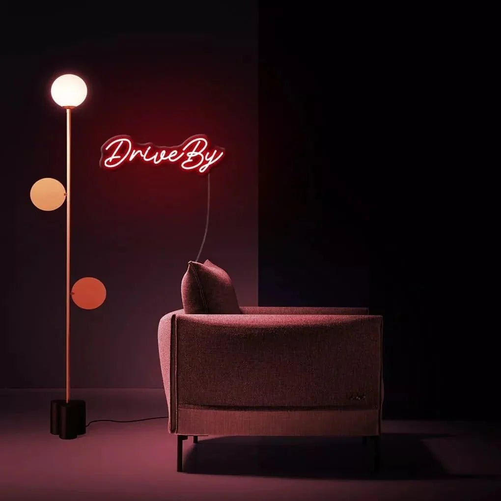"Drive By" Neon Sign - SS Signs Online