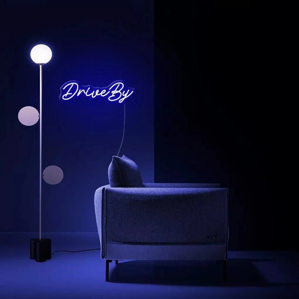 "Drive By" Neon Sign - SS Signs Online
