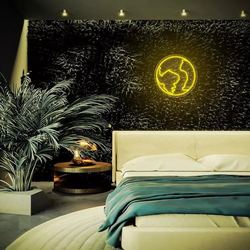 "Earth" Neon sign - SS Signs Online