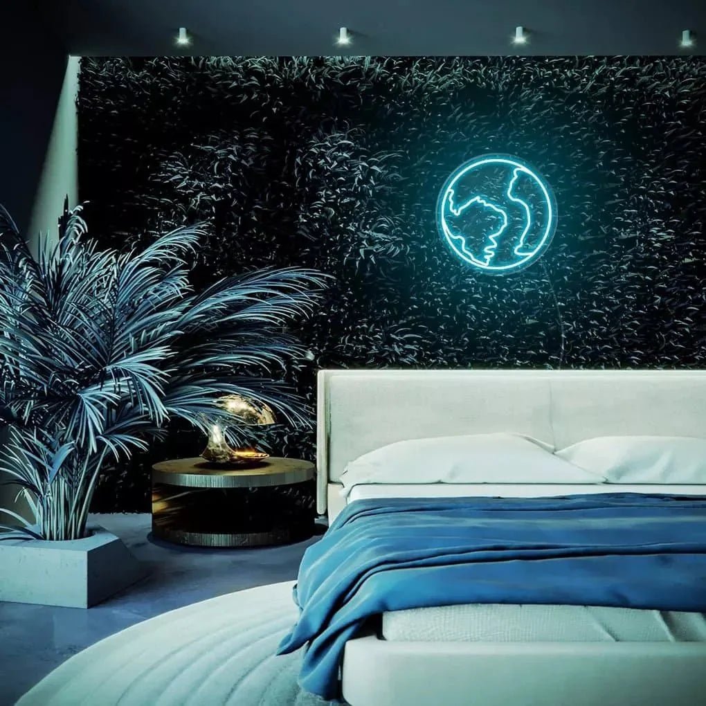 "Earth" Neon sign - SS Signs Online