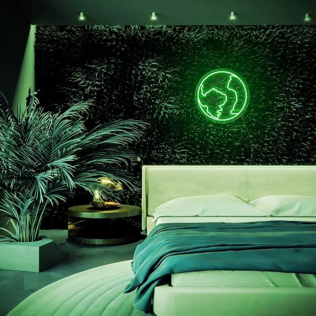 "Earth" Neon sign - SS Signs Online