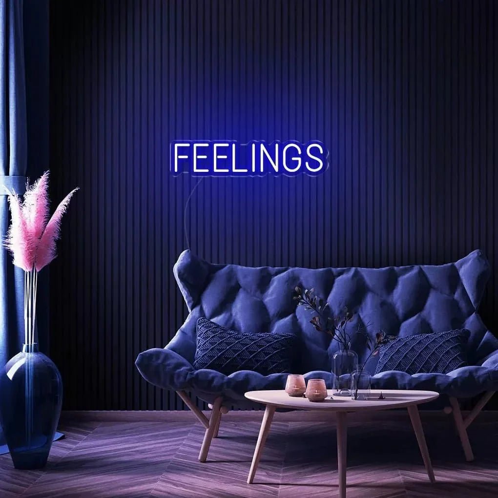 "FEELINGS" Neon Sign - SS Signs Online