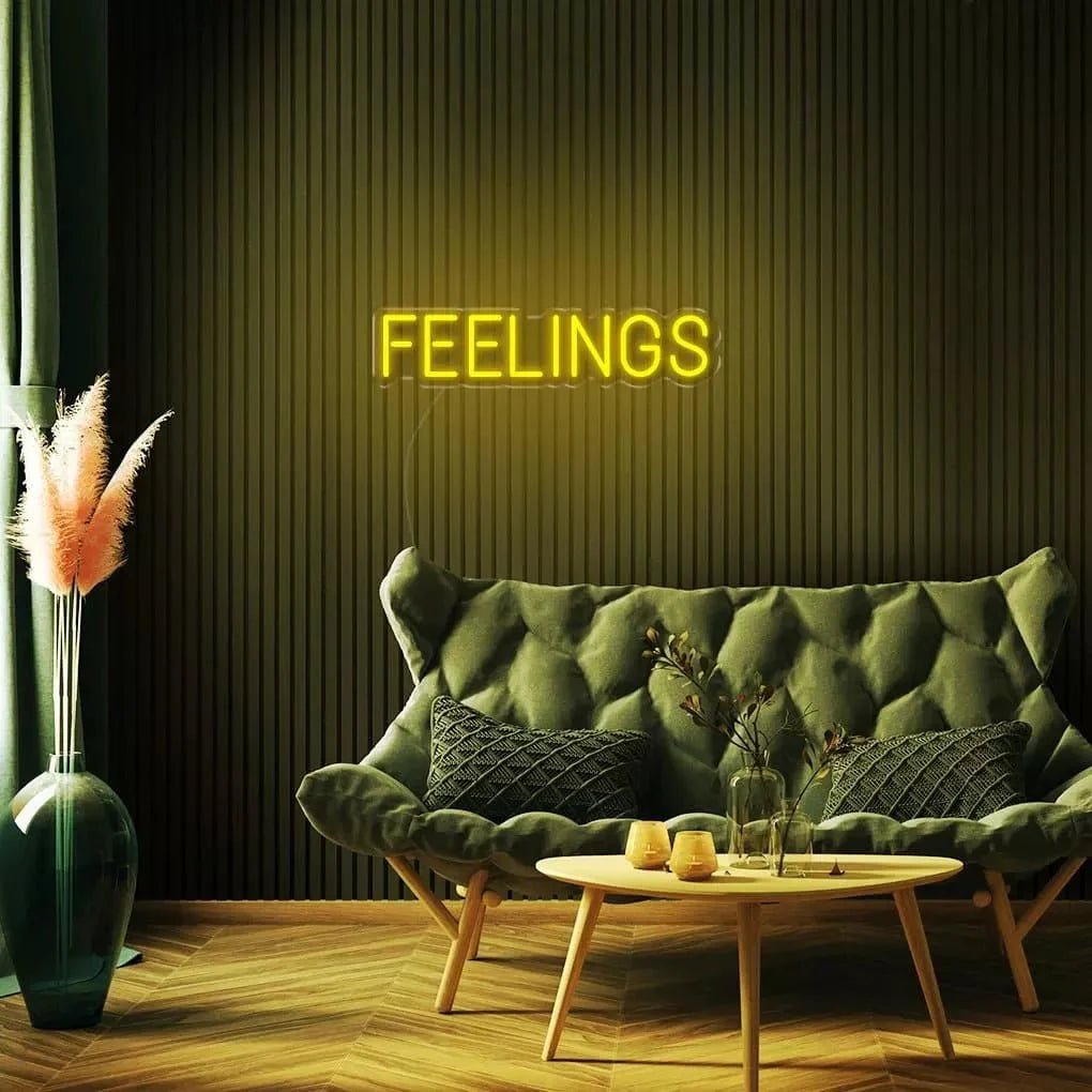 "FEELINGS" Neon Sign - SS Signs Online