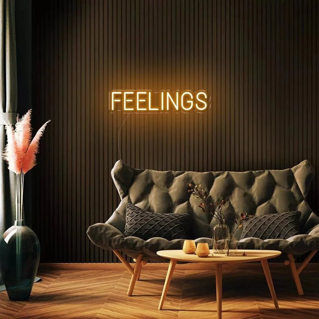 "FEELINGS" Neon Sign - SS Signs Online