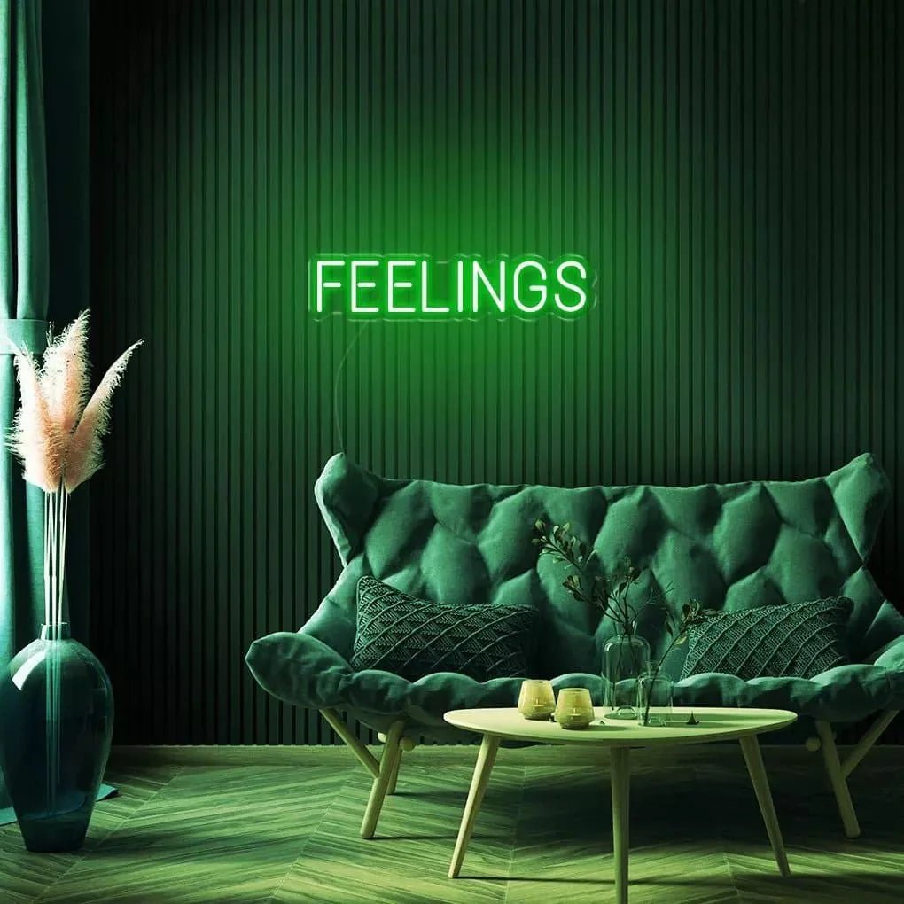 "FEELINGS" Neon Sign - SS Signs Online