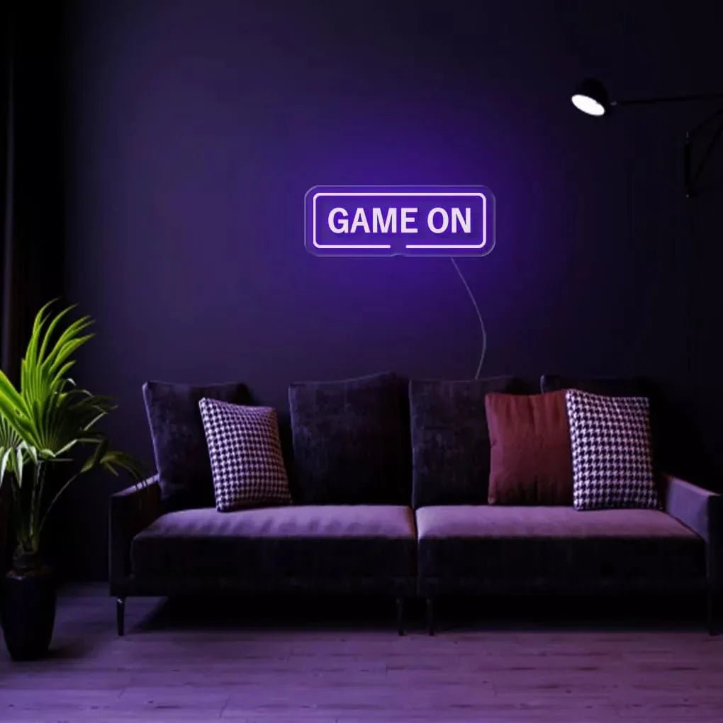 "Game On" Neon Sign - SS Signs Online