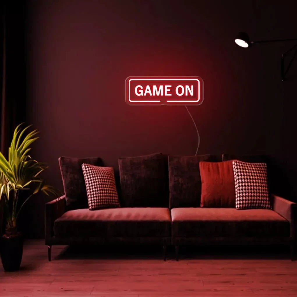 "Game On" Neon Sign - SS Signs Online