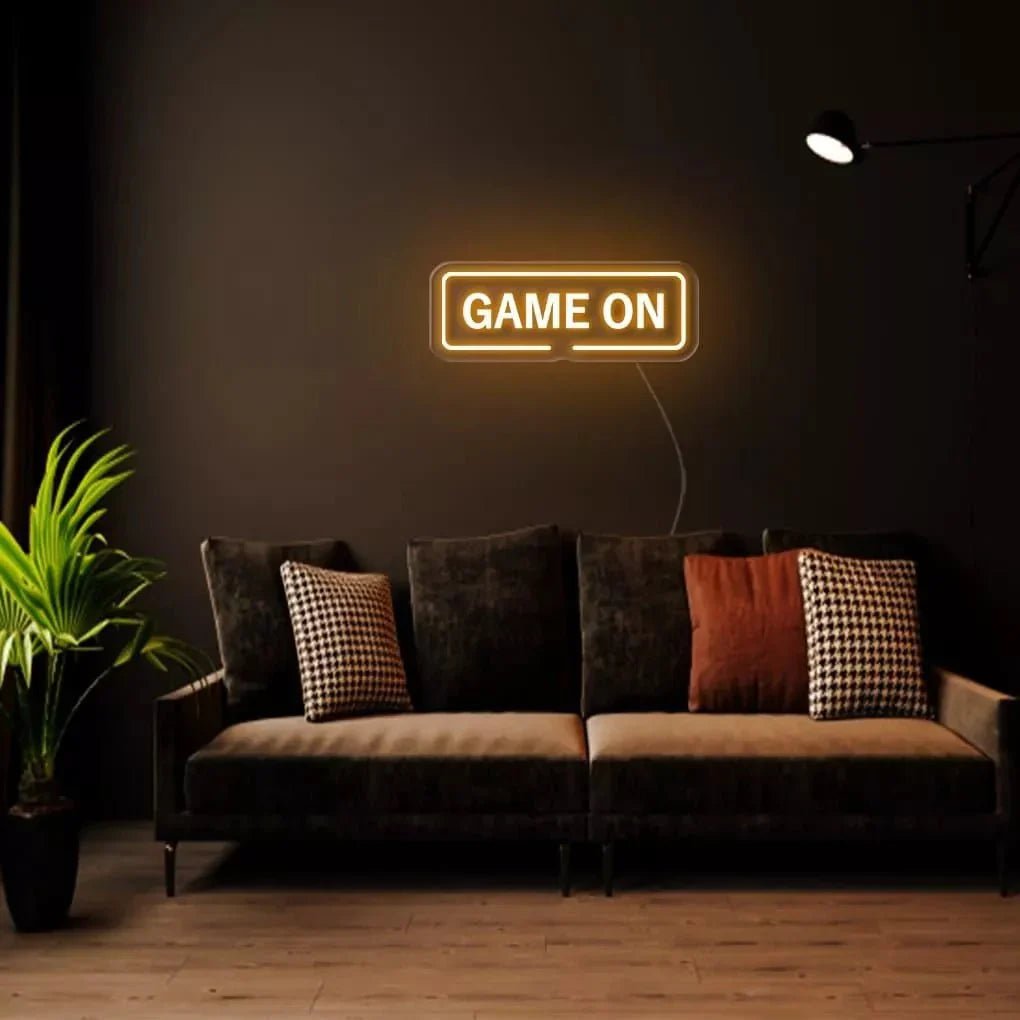 "Game On" Neon Sign - SS Signs Online