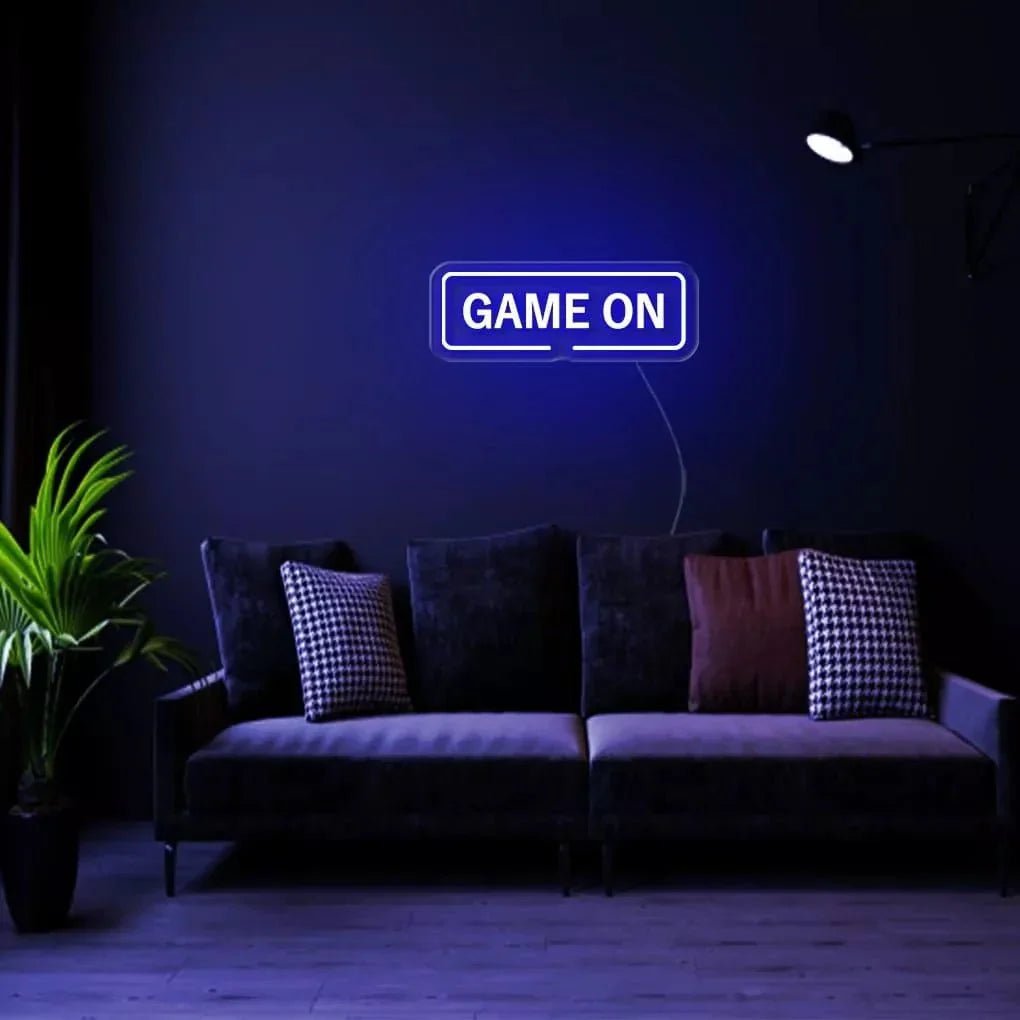 "Game On" Neon Sign - SS Signs Online