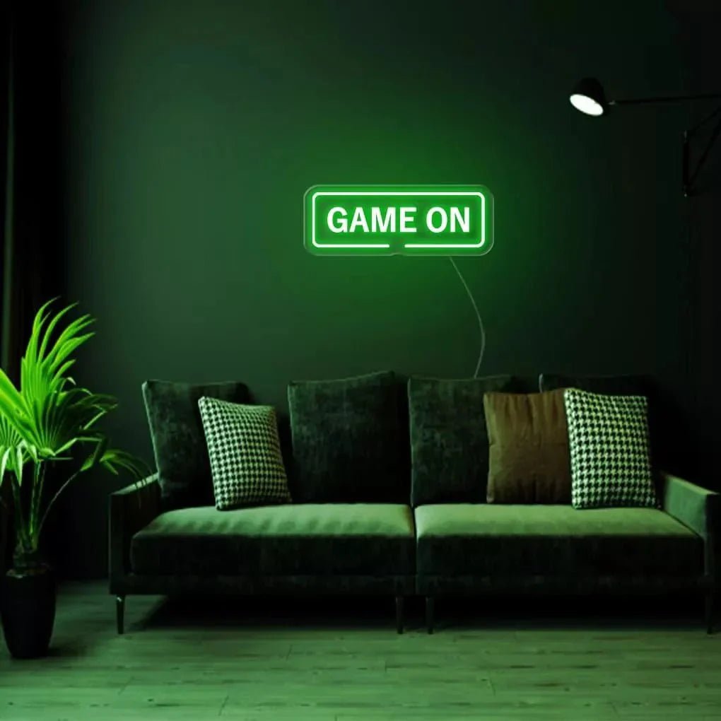 "Game On" Neon Sign - SS Signs Online