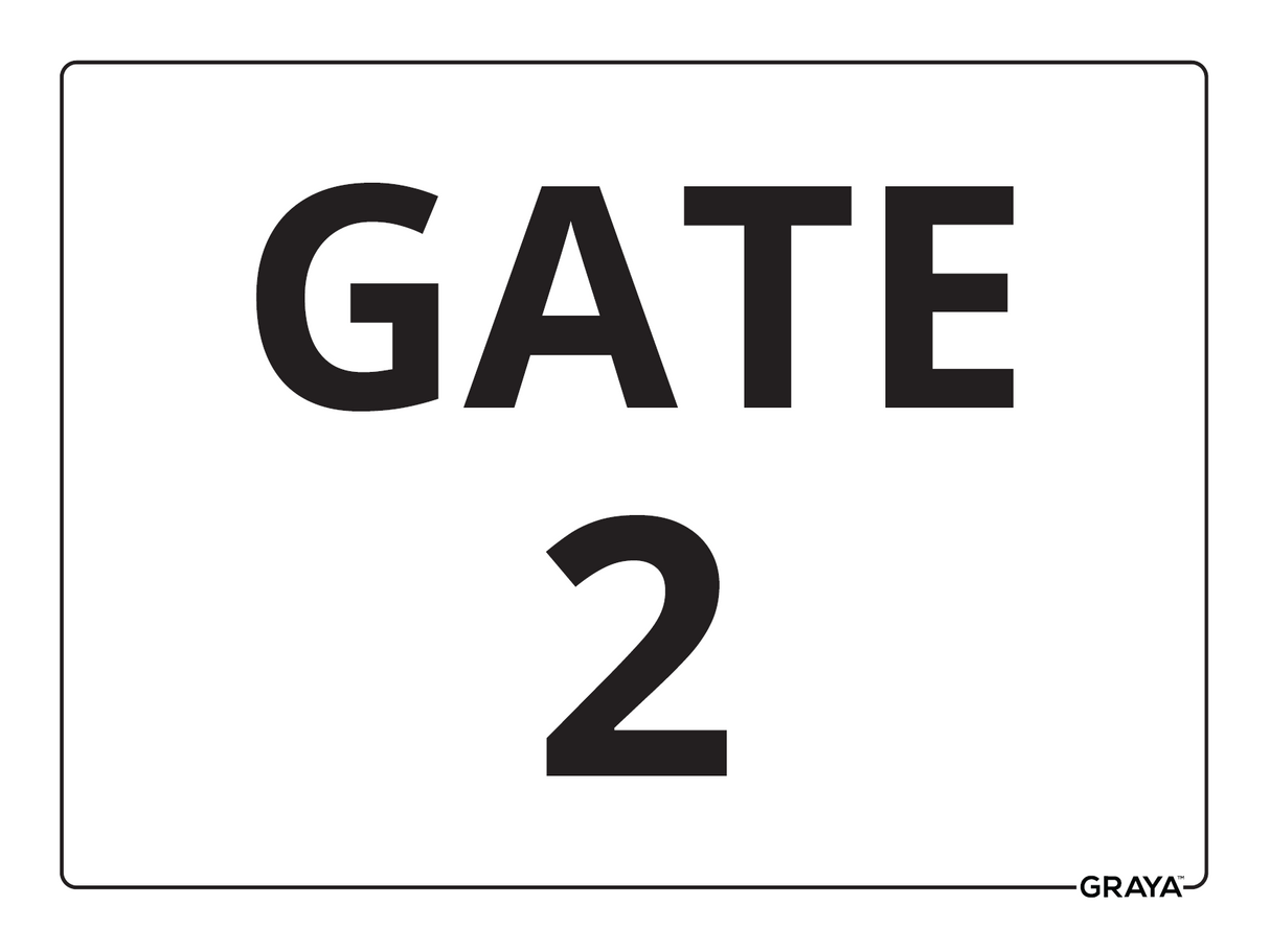 Graya - Site Signage Catalogue