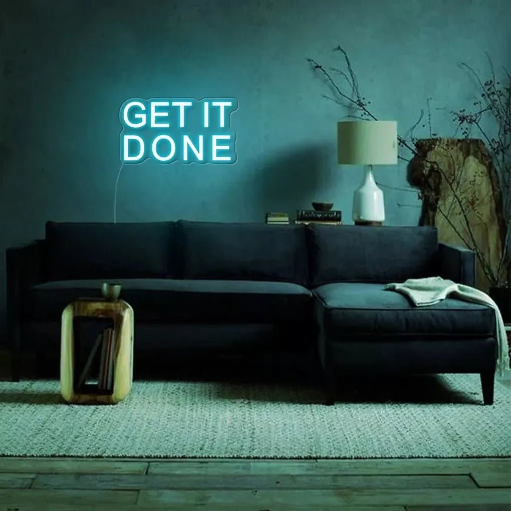 "Get It Done" Neon Sign - SS Signs Online
