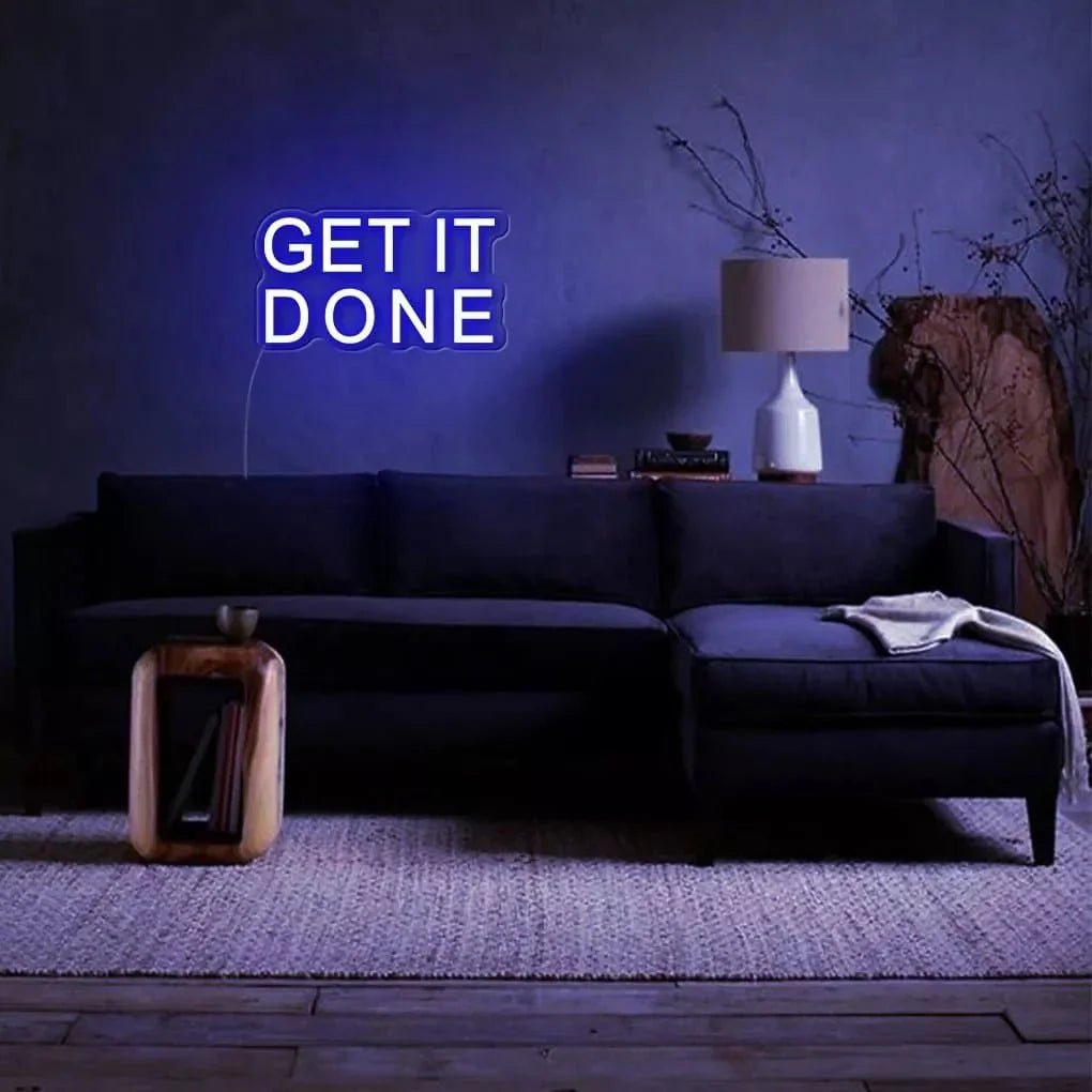 "Get It Done" Neon Sign - SS Signs Online