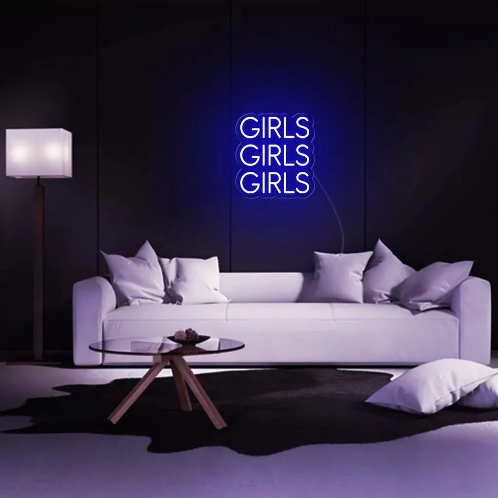 "GIRLS" Neon Sign - SS Signs Online