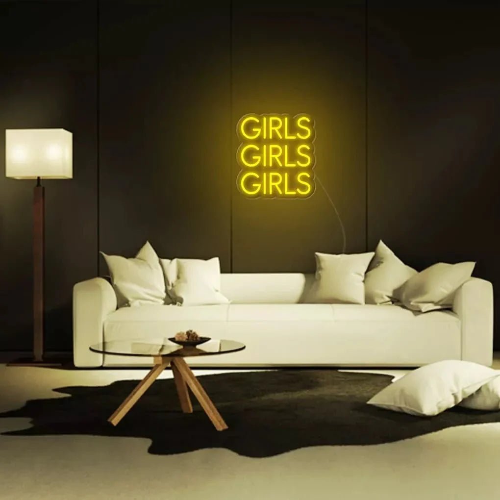 "GIRLS" Neon Sign - SS Signs Online