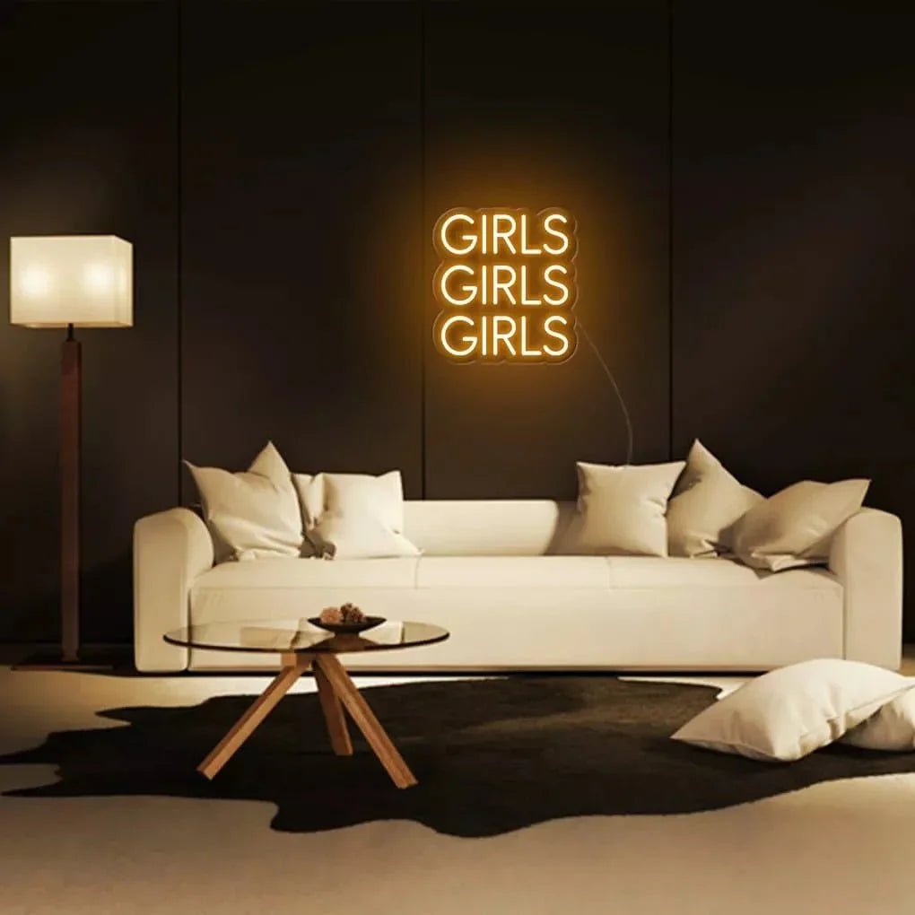 "GIRLS" Neon Sign - SS Signs Online
