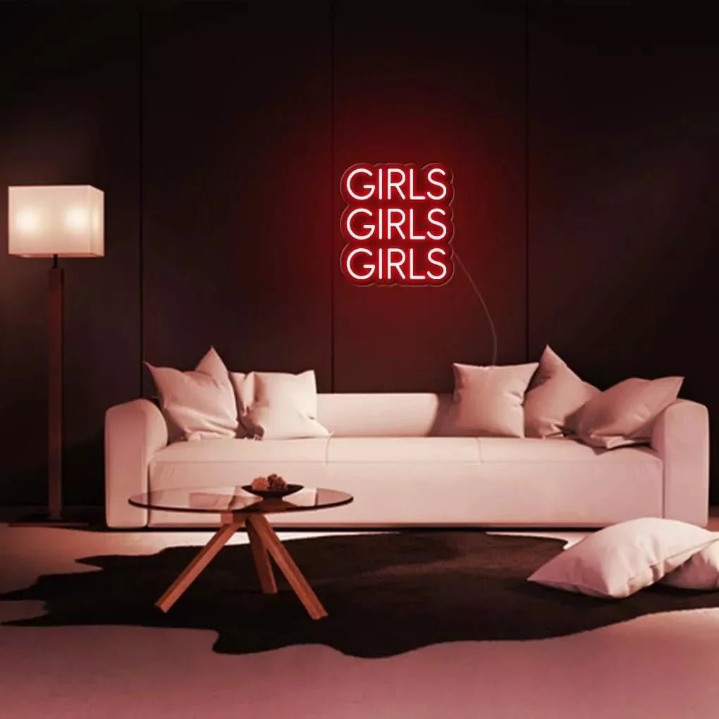 "GIRLS" Neon Sign - SS Signs Online