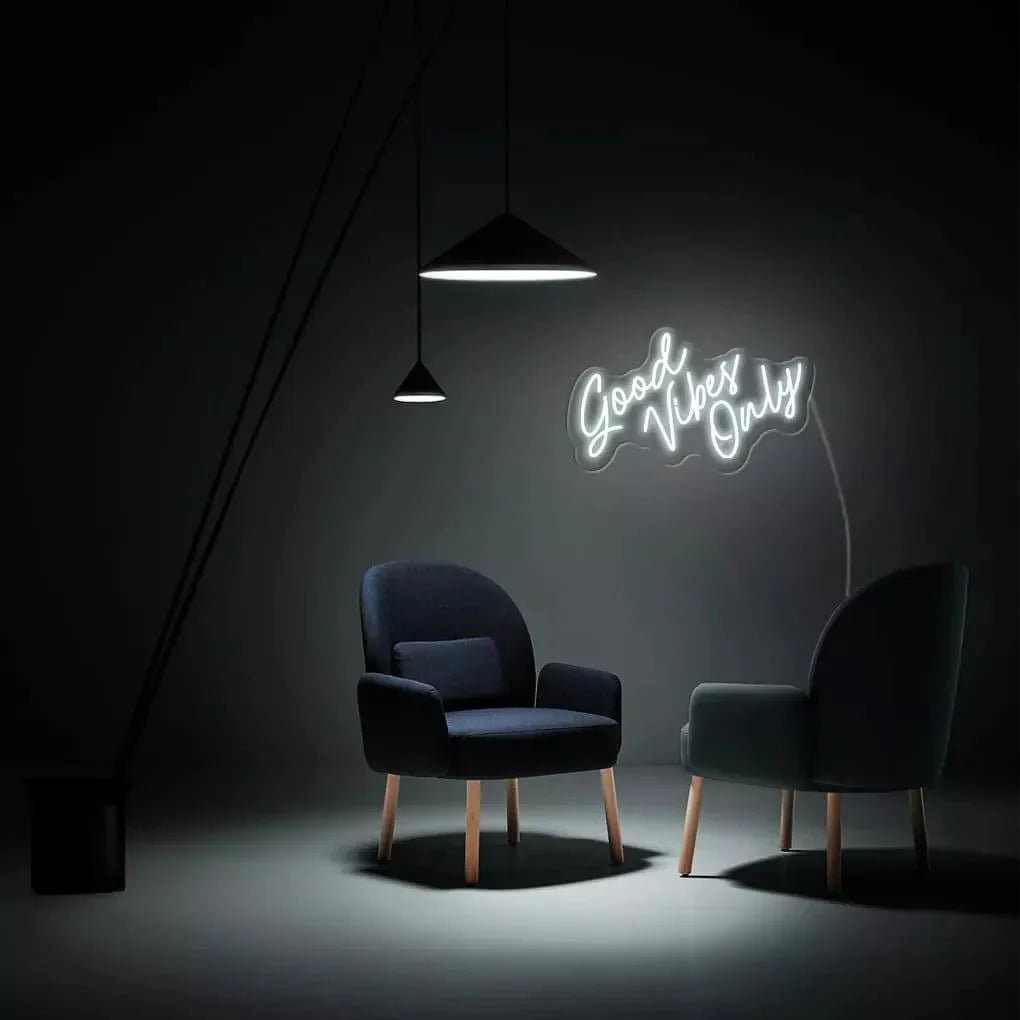 "Good Vibes Only" Neon Sign V2 - SS Signs Online