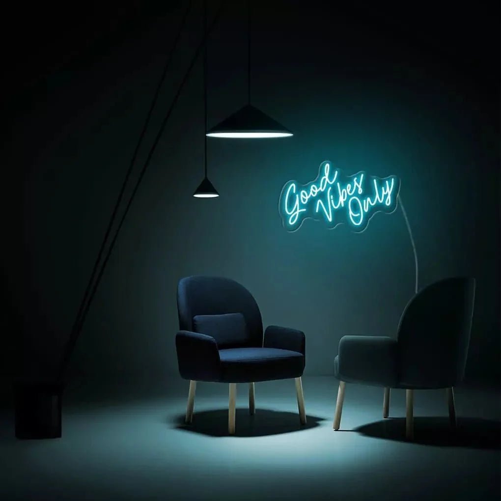 "Good Vibes Only" Neon Sign V2 - SS Signs Online