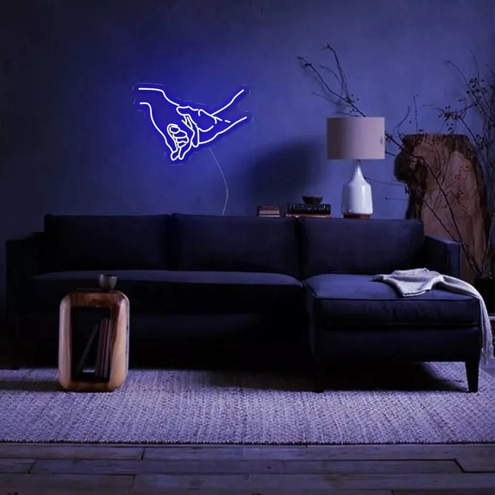 "Guiding Hand" Neon Sign - SS Signs Online